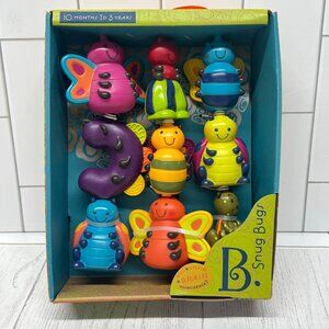 B. Snug Bugs Bug+Chain Toy Set For 10 Months To 3 Years